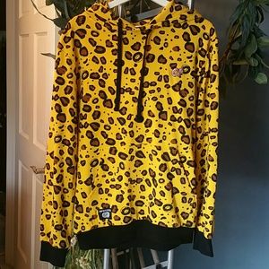Odd future leopard hoodie Clearance